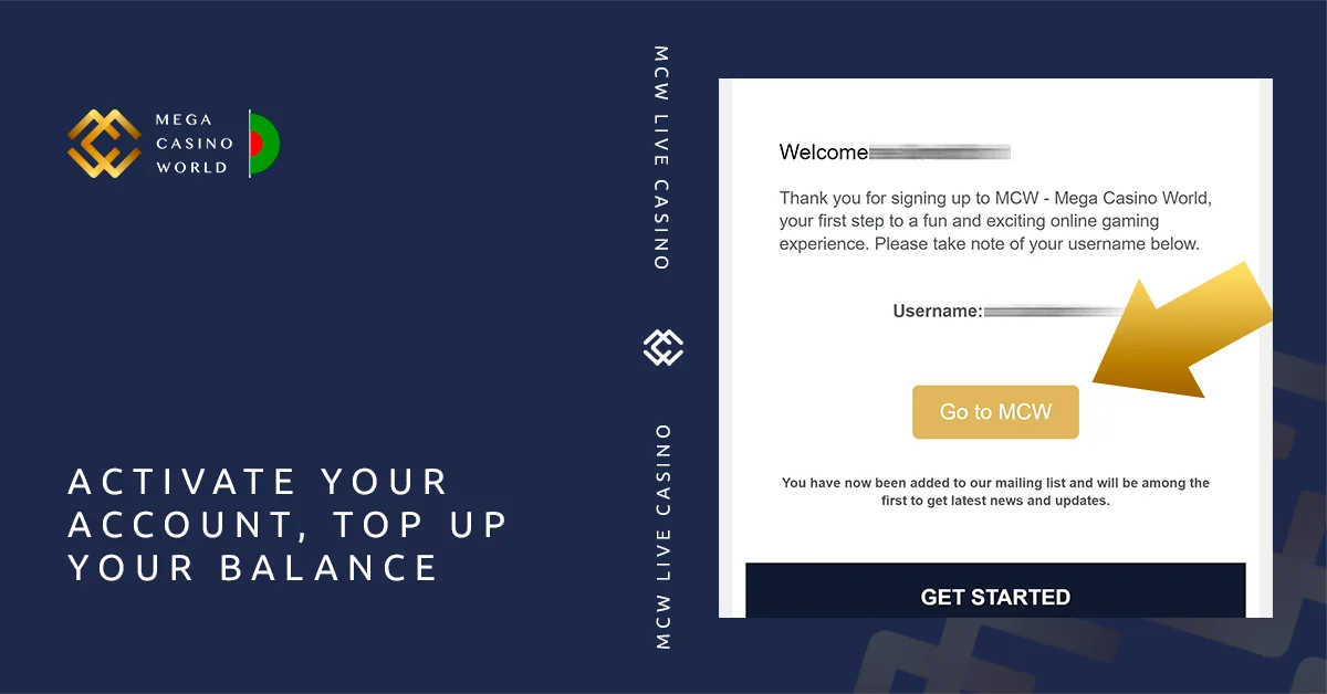 Activate your MCW account using link from the email