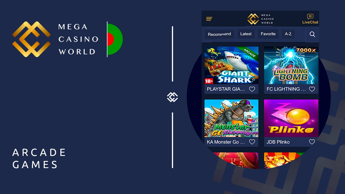 Arcade Games are casino games with advanced gameplay for players who want more immersive ant entertainment experience - MCW